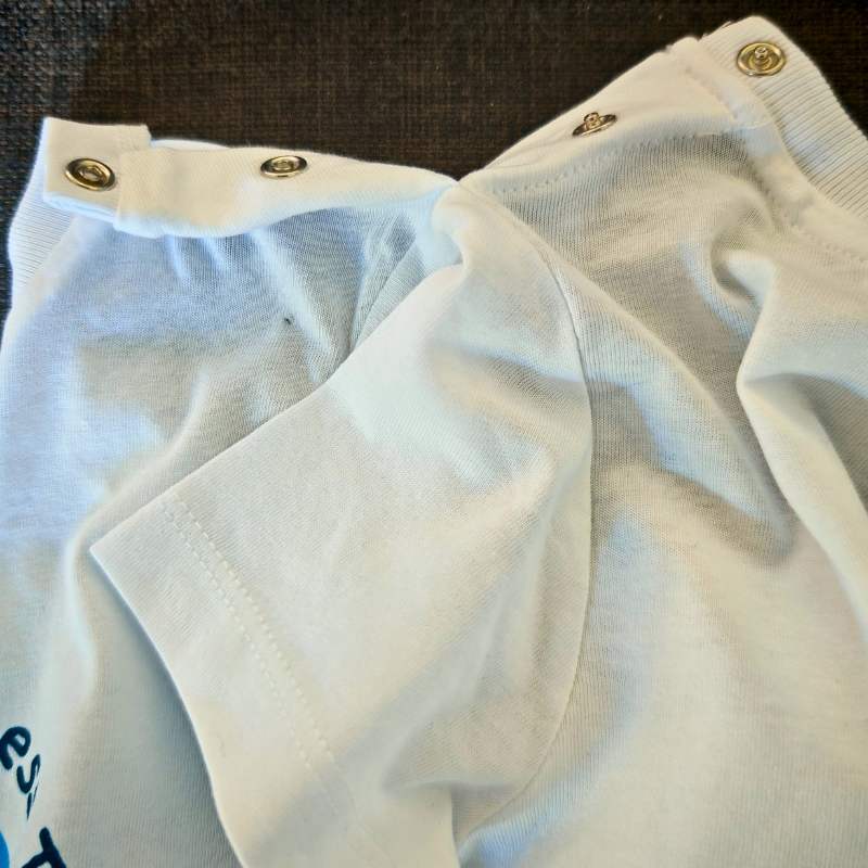 Toddler T-shirt with poppers - Image 2